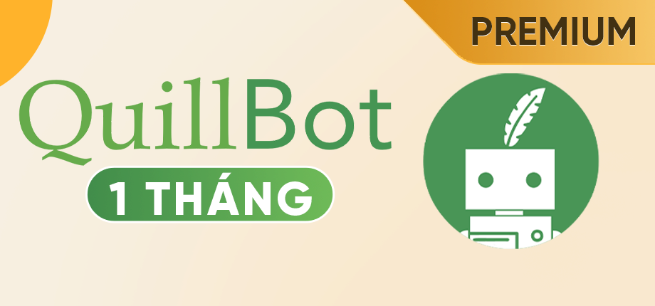 QuillBot Premium 1 tháng  - Tài khoản
